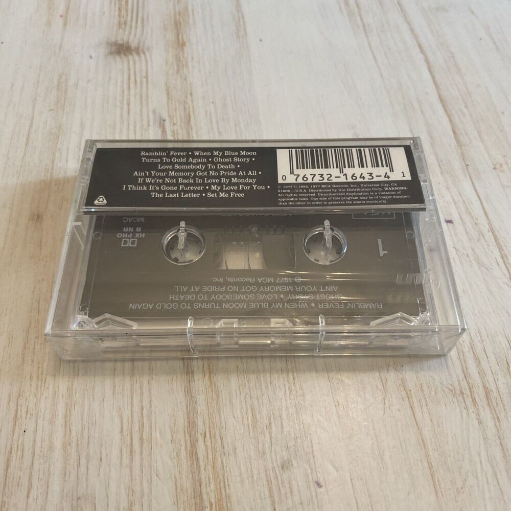 Merle Haggard - Ramblin' Fever on Cassette Tape (1992 Reissue) Country SEALED - Picture 5 of 5